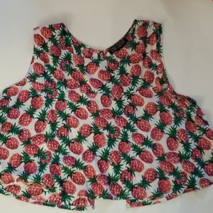 Love culture Crop blouse